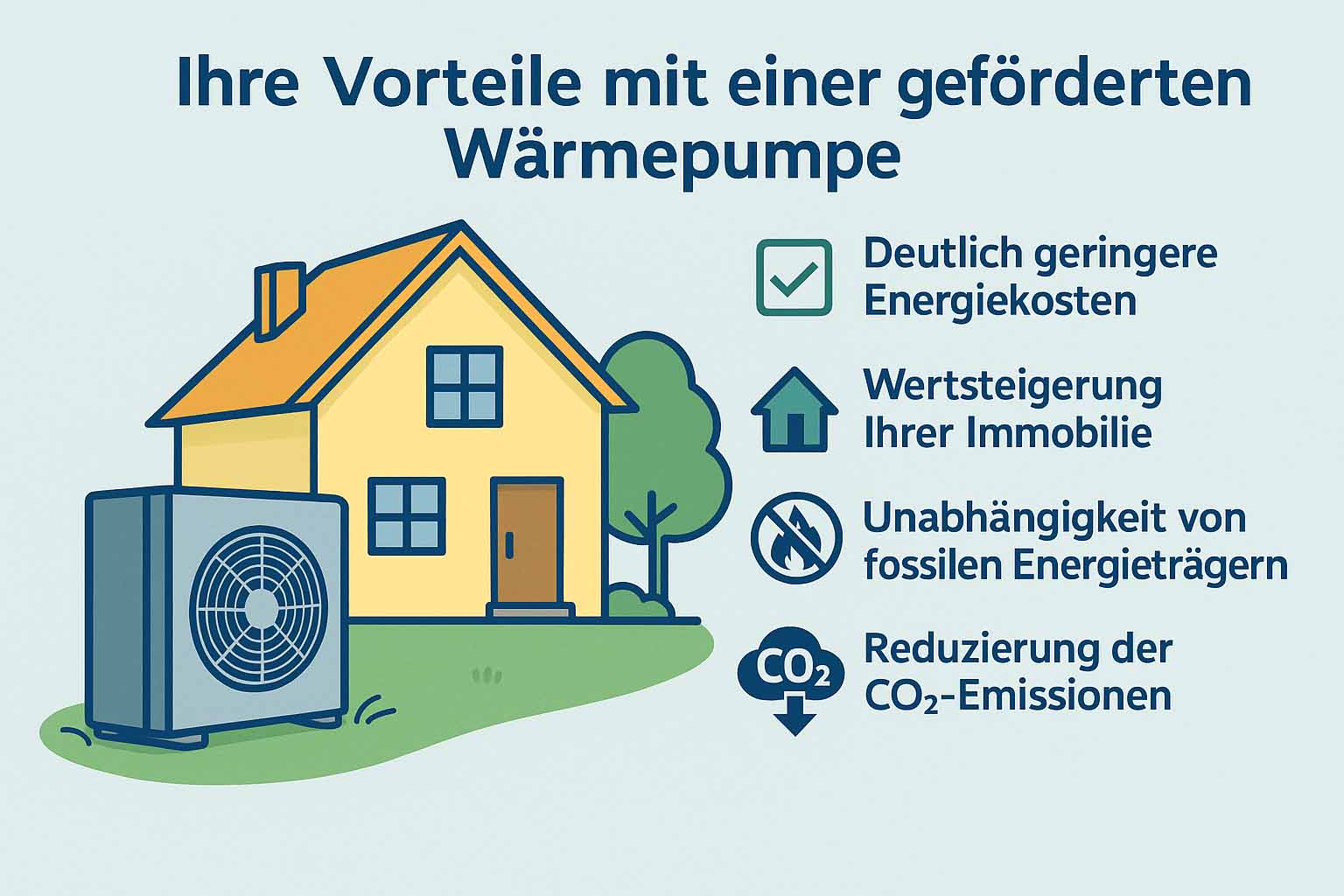 Vorteile Wärmepumpen Förderung für private Haushalte Wärmepumpen Förderung für private Haushalte